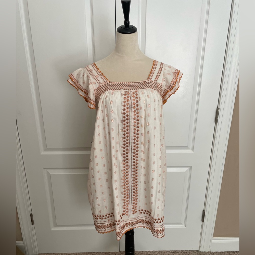 Mer St. Barth Sandrine Cover-Up Tunic Dress Size M